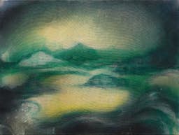 Poster image for the exhibition titled Leiko Ikemura: Motherscapes