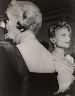 Poster image for the exhibition titled Lisette Model: Retrospective