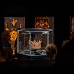 Poster image for the exhibition titled The Danish Crown Jewels
