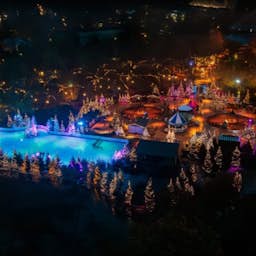 Poster image for the exhibition titled Winter Efteling