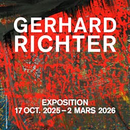 Poster image for the exhibition titled Gerhard Richter