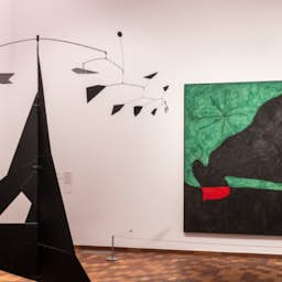 Poster image for the exhibition titled Miró and the United States