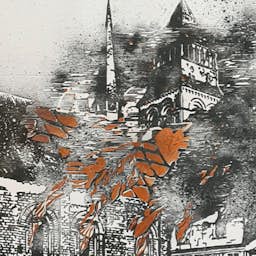 Poster image for the exhibition titled Nicolas Daubanes: A Contemporary Artist