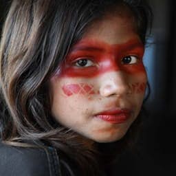 Poster image for the exhibition titled Amazonias