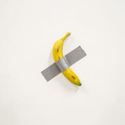 Poster image for the exhibition titled Maurizio Cattelan: Sussurro