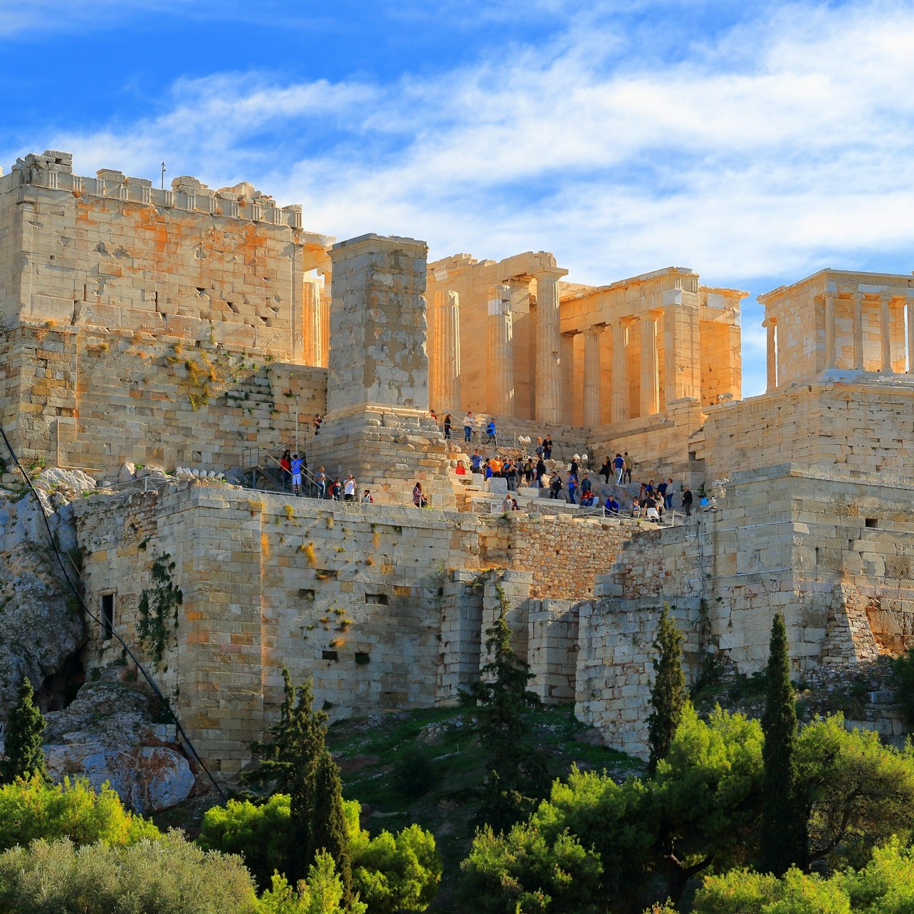 Picture of Acropolis of Athens in 