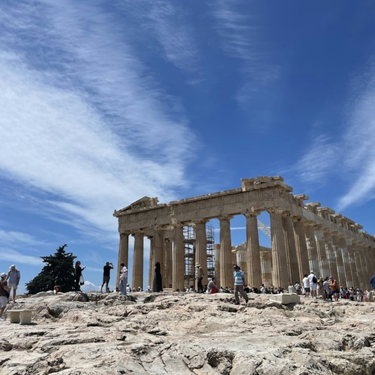 Picture of Acropolis of Athens in 