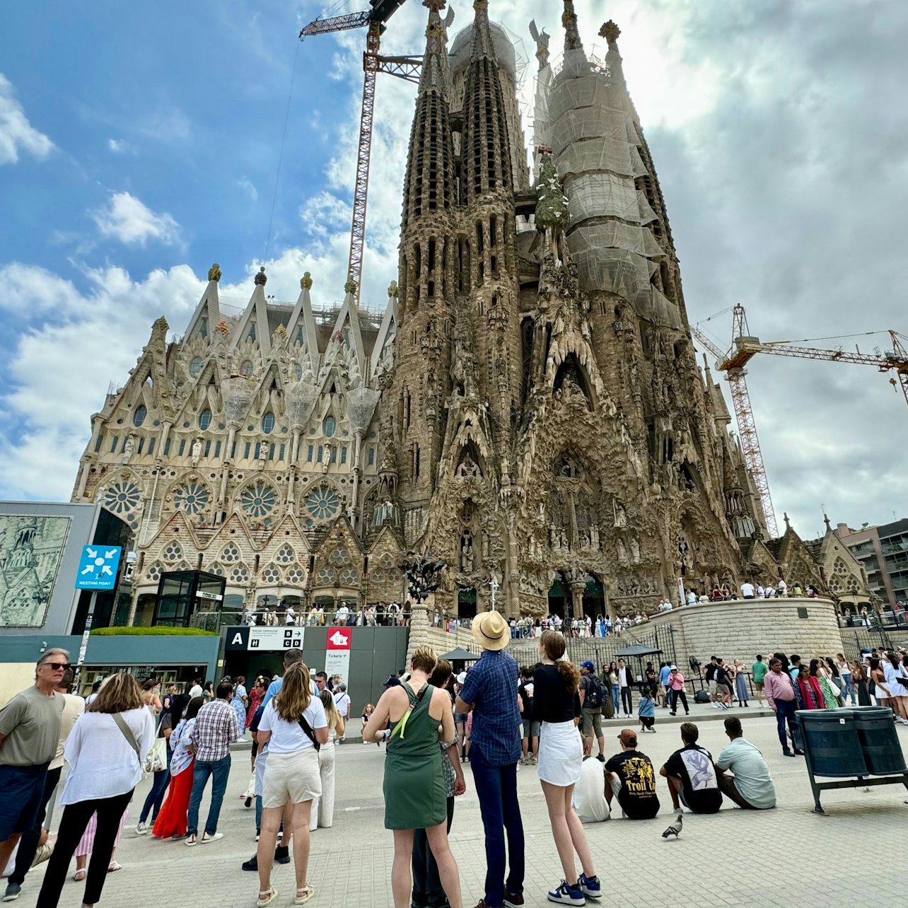 Picture of Sagrada Familia in 