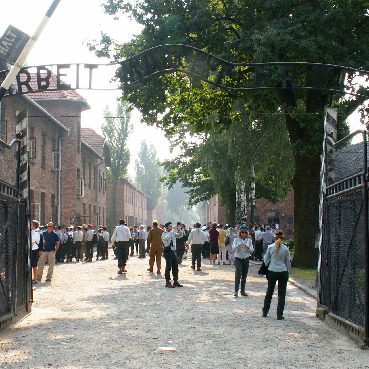Picture of Auschwitz-Birkenau in 