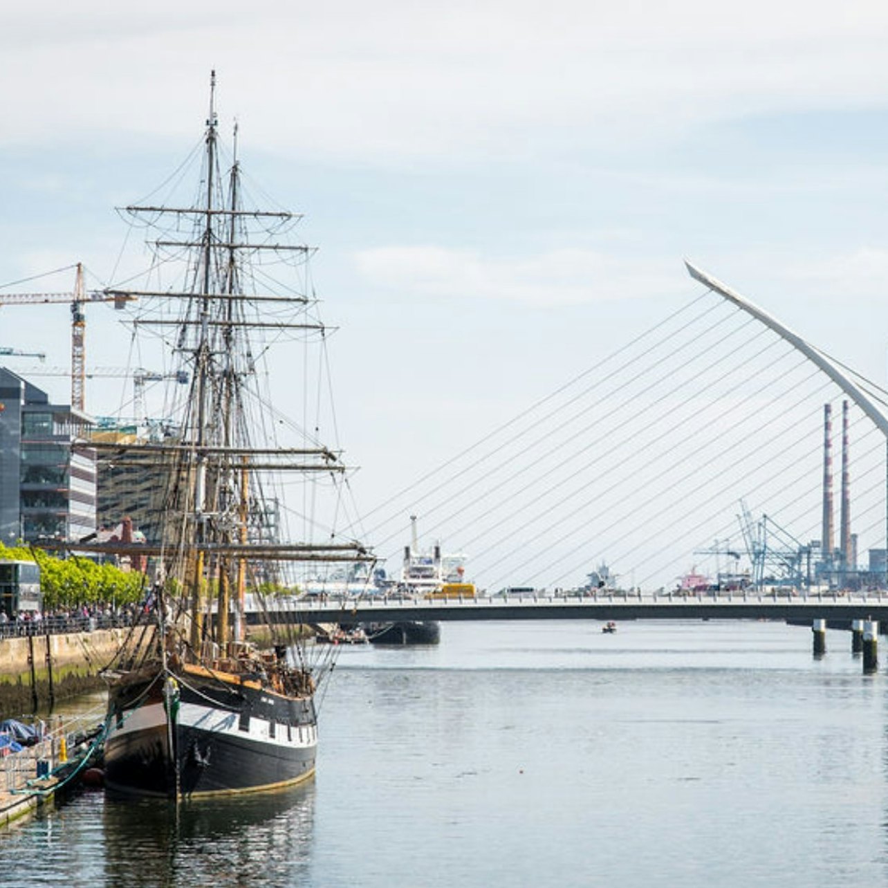 Picture of The Jeanie Johnston Tall Ship in 