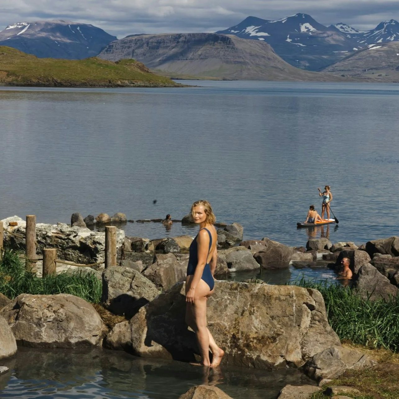 Picture of Hvammsvík Hot Springs in 