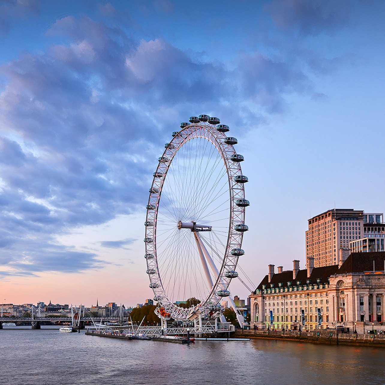 Picture of London Eye in 