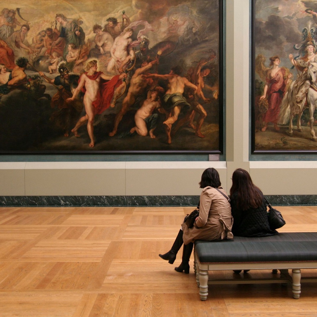Picture of Louvre Museum in 