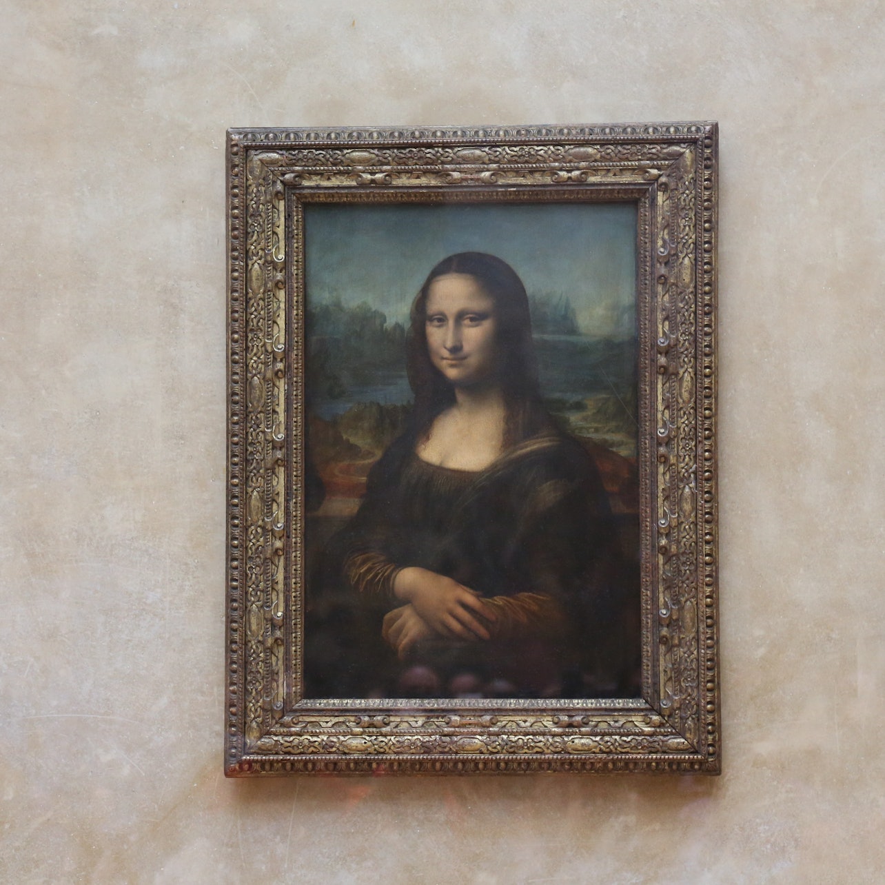 Picture of Louvre Museum in 