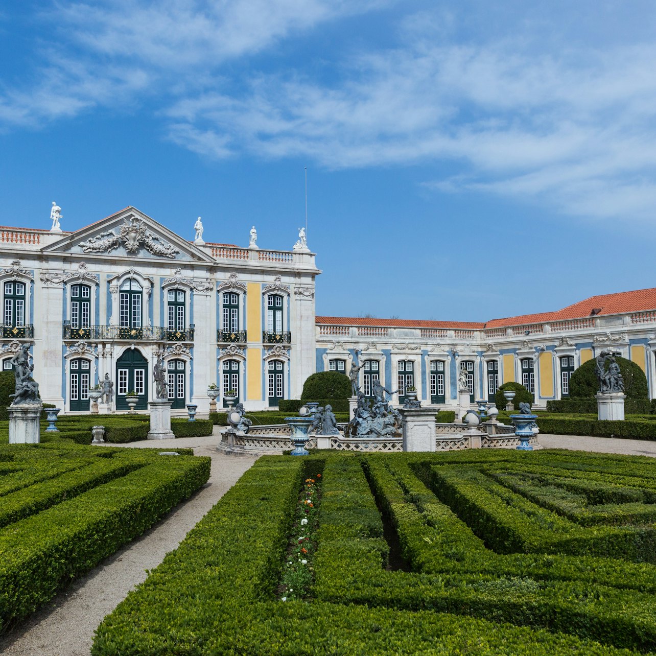Picture of National Palace and Gardens of Queluz in 